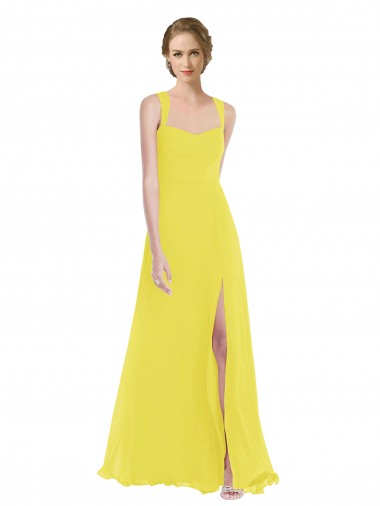 Shop Wide Strap Sweetheart Maxi Bridesmaid Dress Edmonton
